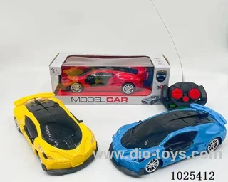 1:18 Bugatti 3D Lighting Simulation RC Car (4-way)in Window box