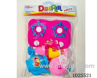 kitchen set in PVC bag with header