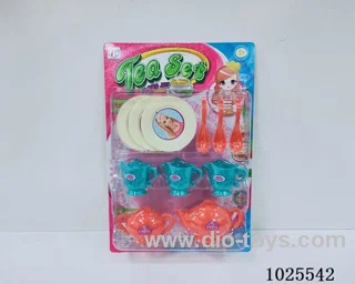 tea set in high frequency