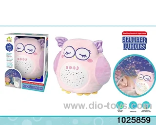 Soothing toys with light&sound
