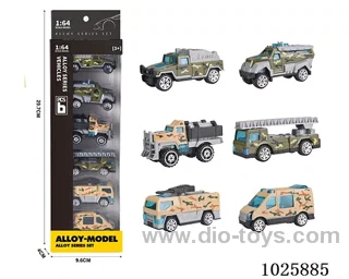 6pcs 1:64 free wheel alloy car 2color mixed loading in window box