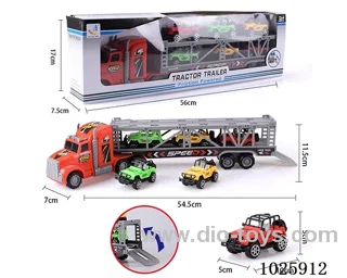 Inertia car 3color mixed loading in window box