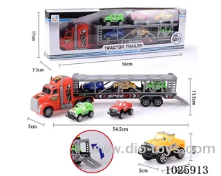 Inertia car 4color mixed loading in window box