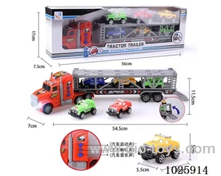 Inertia car with light&music 4color mixed loading in window box