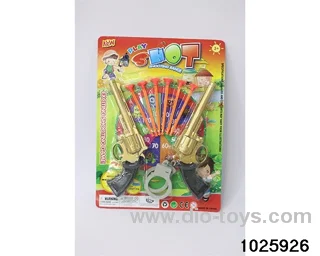 Soft Bullet Gun in Blister card
