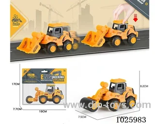 Press toy car in poly bag header