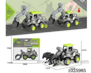Press toy car in poly bag header