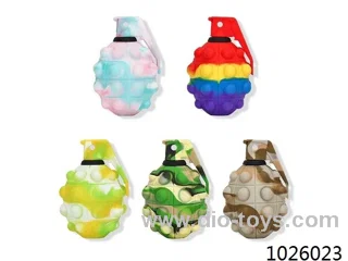 SILICONE GRENADE DECOMPRESSION VENTING TOY PINCHING BALL DECOMPRESSION TOY