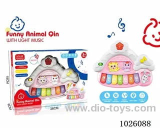 electronic organ with light&music&sound in window box