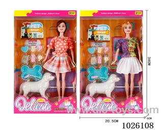 11inch Barbie 2sets mixed loading in window box