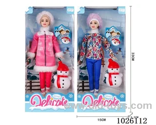 11inch Barbie 2sets mixed loading in window box