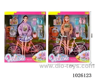 11inch Barbie 2sets mixed loading in window box