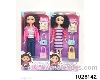 11.5 inch doll set in window box