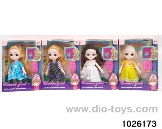 6 inch doll in window box