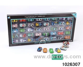 4.8 Metal rebound racing in 40pcs window box