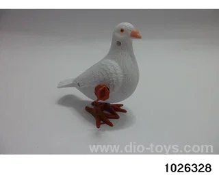 winding white dove in opp bag