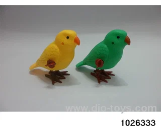 wind-up parrot in opp bag