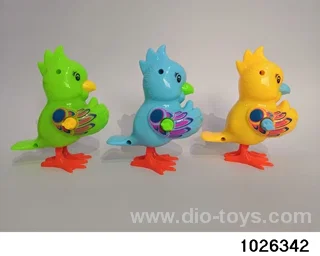wind-up parrot in opp bag