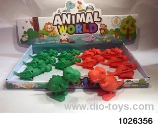 wind-up dinosaur in display box