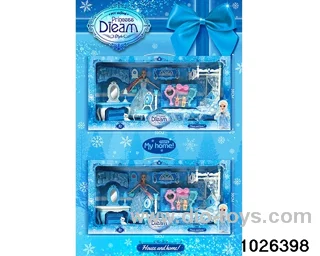 Doll dresser set in window box