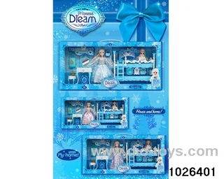 Doll dresser set in window box