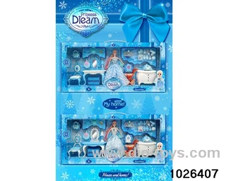 Doll dresser set in window box