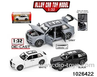 1:32 Alloy Pull Back Car in window  box