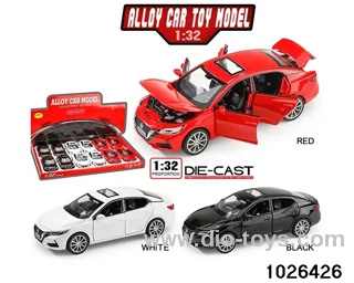 1:32 Alloy Pull Back Car in display box