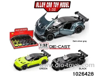 1:32 Alloy Pull Back Car in display box