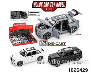 1:32 Alloy Pull Back Car in display box