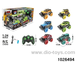 1:24 2.4G 7ch RC car in window box