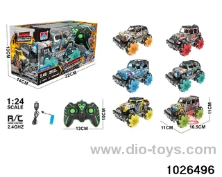 1:24 2.4G 7ch RC car in window box