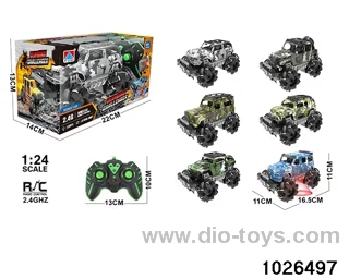 1:24 2.4G 7ch RC car in window box