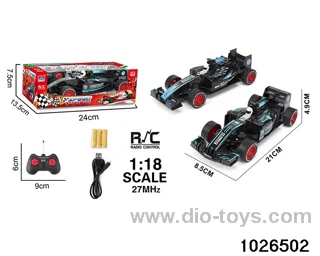 1:18 4ch RC car in window box