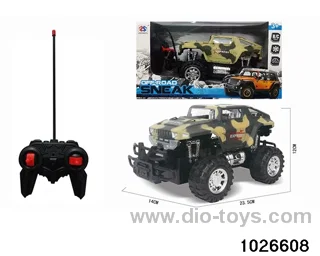 4ch RC car in window box