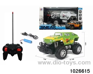 4ch RC car in window box