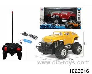 4ch RC car in window box