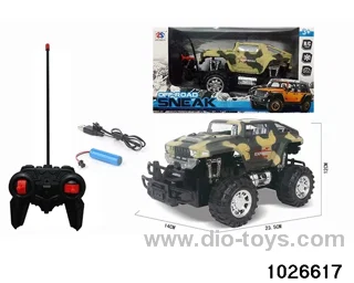 4ch RC car in window box