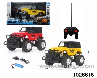 4ch RC car in window box