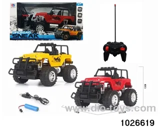 4ch RC car in window box