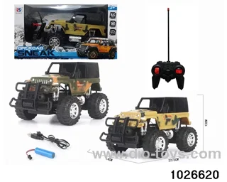4ch RC car in window box