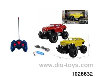 4ch RC car in window box