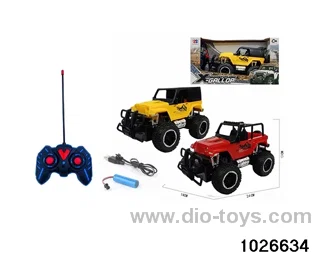 4ch RC car in window box