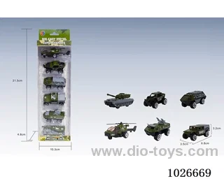 6pcs free wheel alloy car 6sets mixed loading in window box