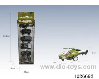 1:55 6pcs Pull Back Alloy Car 6sets mixed loading in window box