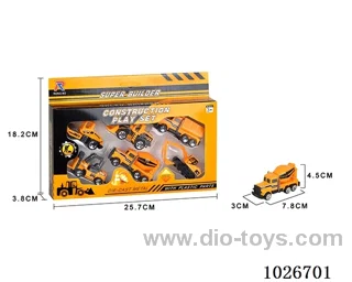 6pcs free wheel alloy 6sets mixed loading in window box