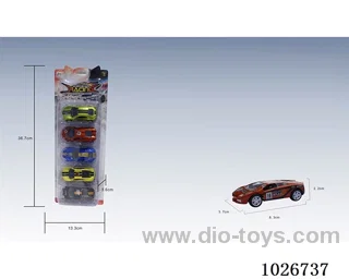 1:50 5pcs pull back alloy car 6sets &6color mixed loading in high frequency