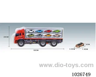 8pcs free wheel  alloy car 16sets&8color mixed loading  in high frequency