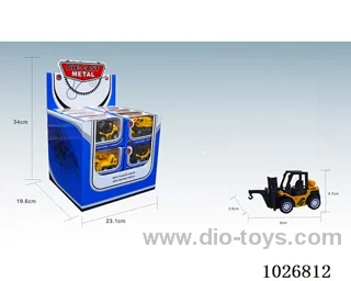 24pcs 1:55 pull back alloy car 8sets&8color mixed loading in display box