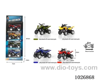 1:55 4pcs pull back alloy car 2sets&4color mixed loading in window box